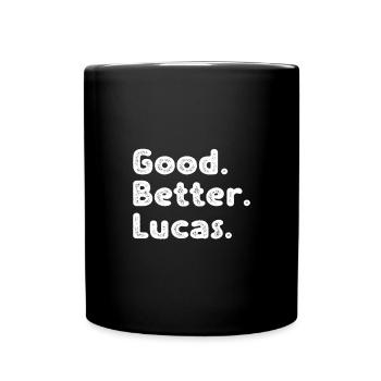 Bon mieux Lucas - Mug uni - noir - Devant