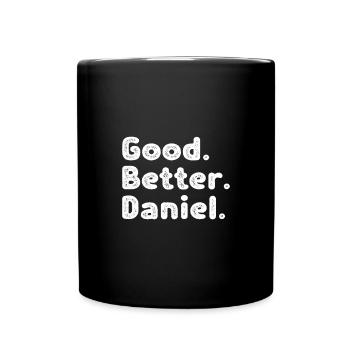 Good better Daniel - Full Colour Mug - black - Front