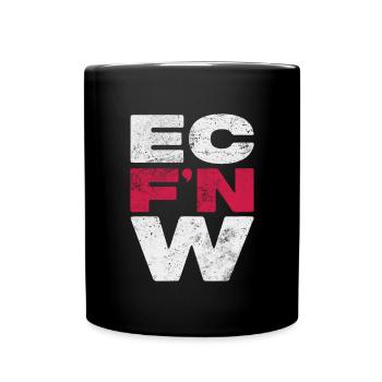 Wrestling - Tasse einfarbig - Schwarz - Vorne