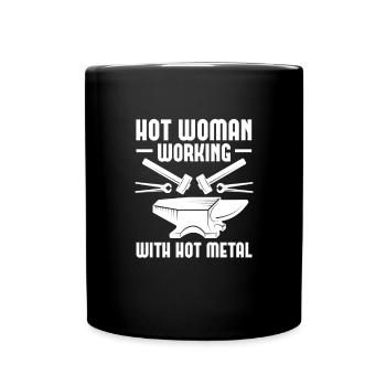 Blacksmith Schiede Anvil Cutler Gift - Full Colour Mug - black - Front