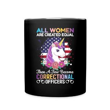 Organismes féminins d’application de la loi - Mug uni - noir - Devant