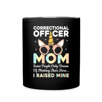 Organismes féminins d’application de la loi - Mug uni - noir - Devant