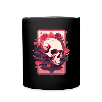 Poker Poker Player Casino Card Game - Full Colour Mug - black - Front