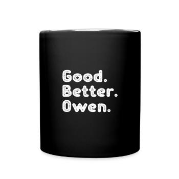 Good better Owen - Full Colour Mug - black - Front