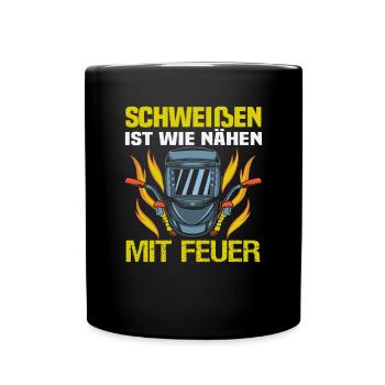 Soudeur Dire Design pour les métallurgistes - Mug uni - noir - Devant