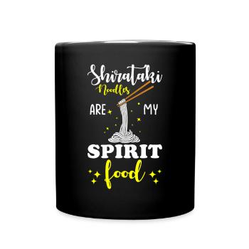 Nouilles Shiritaki - Mug uni - noir - Devant