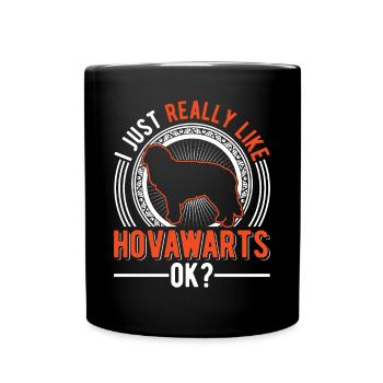 I just like Hovawarts - Full Colour Mug - black - Front