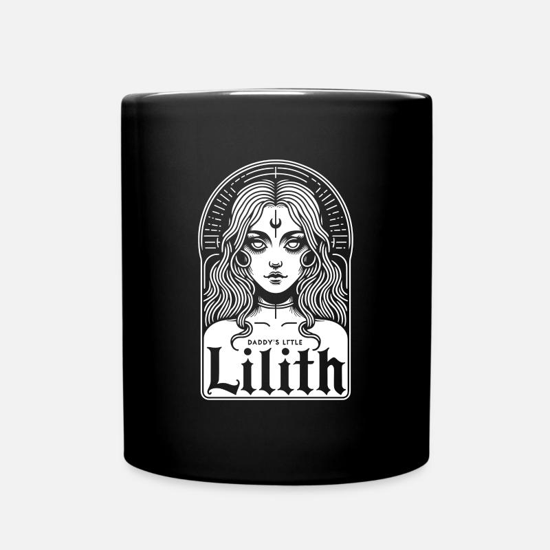 Lilith, Démon, Gothique, Mythologie, Folklore, - Mug uni - noir