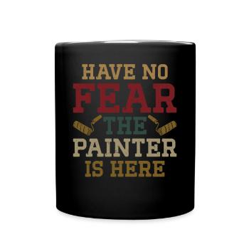 Peintre en bâtiment décorateur n’ont pas - Mug uni - noir - Devant