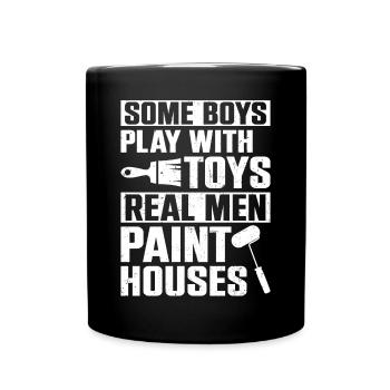 House Painter Decorator Some Boys - Tasse einfarbig - Schwarz - Vorne
