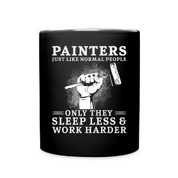 House Painter Decorator Painters - Full Colour Mug - black - Front