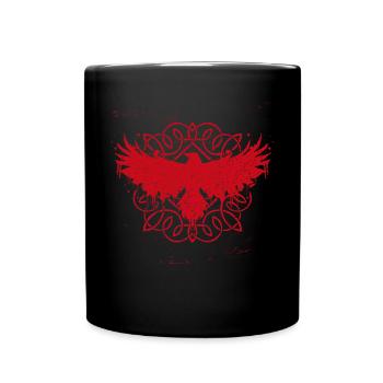 Wikinger Mittelaltermarkt Kelten Keltisch - Tasse einfarbig - Schwarz - Vorne