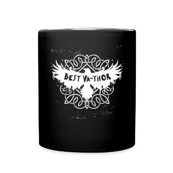 Marché médiéval médiéval de Vathor Viking Odin - Mug uni - noir - Devant