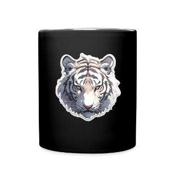 Tiger Wildcat Tiger Baby Baby Tiger Africa - Mug uni - noir - Devant