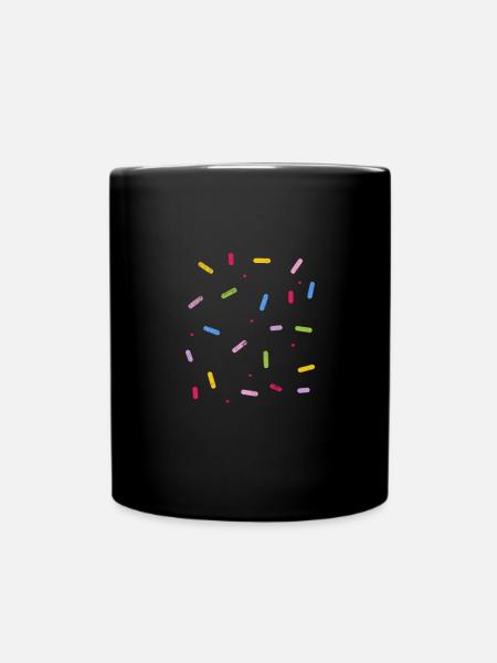 Eiscreme - Tasse einfarbig - Schwarz