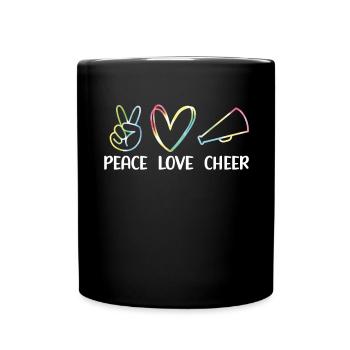 Cheerleading Girl Cheerleading Cheering Youth - Full Colour Mug - black - Front