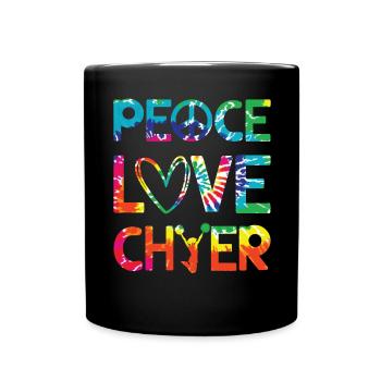 Cheerleading Girl Cheerleading Cheering Youth - Full Colour Mug - black - Front
