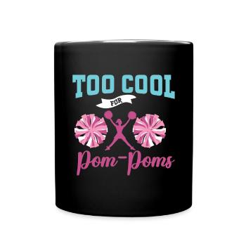 Cheerleading Girl Cheerleading Cheering Youth - Full Colour Mug - black - Front