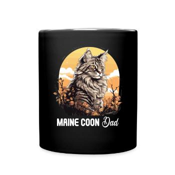 Maine Coon - Full Colour Mug - black - Front