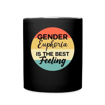 Il y a plus de 2 genres LGBTQ queer - Mug uni - noir - Devant