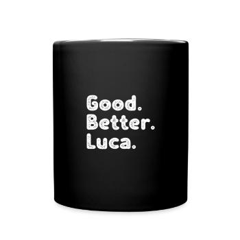 Bon mieux Luca - Mug uni - noir - Devant
