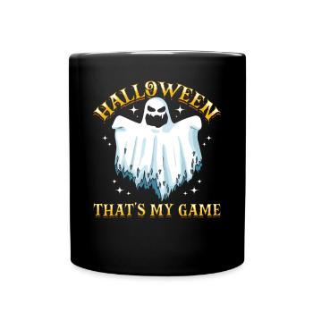 Halloween That's My Game - Funny Halloween Party G - Full Colour Mug - black - Front