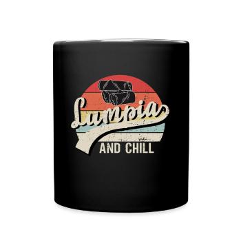 Philippines Lumpia Lovers Filipino Food - Full Colour Mug - black - Front