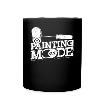 House Painter Decorator Painting - Tasse einfarbig - Schwarz - Vorne