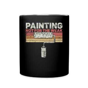 House Painter Decorator Retro - Full Colour Mug - black - Front