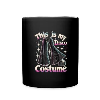 This Is My Disco Costume - Full Colour Mug - black - Front