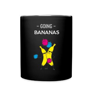 Going Banana Banana Escalates Fruits Replacement Costume - Full Colour Mug - black - Front