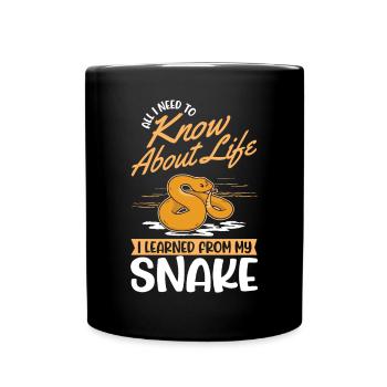 Propriétaires de serpents Amoureux des serpents - Mug uni - noir - Devant