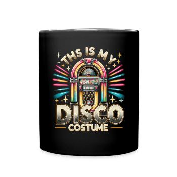 C’est mon costume de disco - Mug uni - noir - Devant