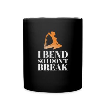 Meditation - Full Colour Mug - black - Front
