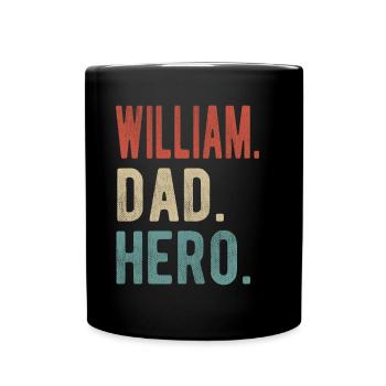 William Papa Held - Tasse einfarbig - Schwarz - Vorne