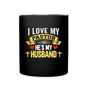 Pasteur Femme Jésus Appréciation de l’Église Chrétienne - Mug uni - noir - Devant
