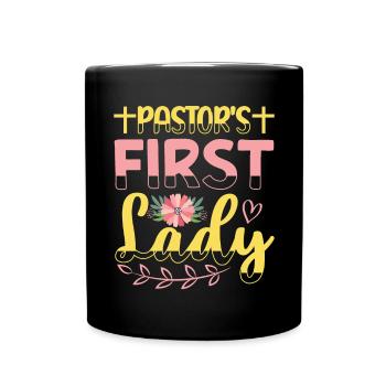 Pasteur Femme Jésus Appréciation de l’Église Chrétienne - Mug uni - noir - Devant
