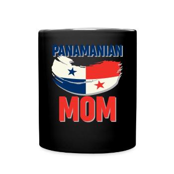 Panamanian Mom - Full Colour Mug - black - Front
