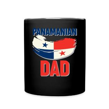 Papa Panmanien - Mug uni - noir - Devant
