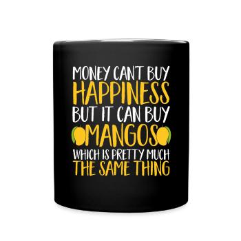 Mango Fruit Mango - Full Colour Mug - black - Front