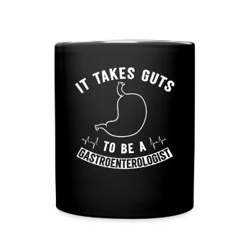 Gastroenterologie Endoskopie Koloskopie - Tasse einfarbig - Schwarz - Vorne