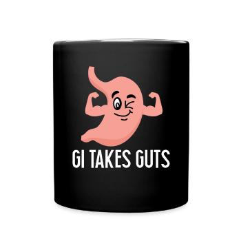 Gastro-entérologie Endoscopie Coloscopie - Mug uni - noir - Devant