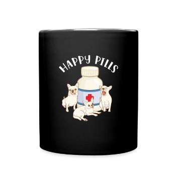 Chihuahua Dog Dog School Dog Owner Gift - Full Colour Mug - black - Front