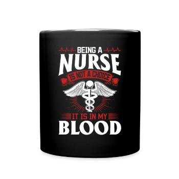 Hospice Nurse Registered Nurse Hospital Nurse - Tasse einfarbig - Schwarz - Vorne