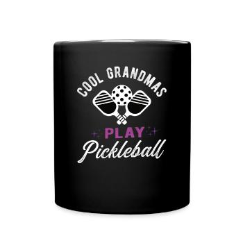 Pickle Ball Pickleball - Mug uni - noir - Devant