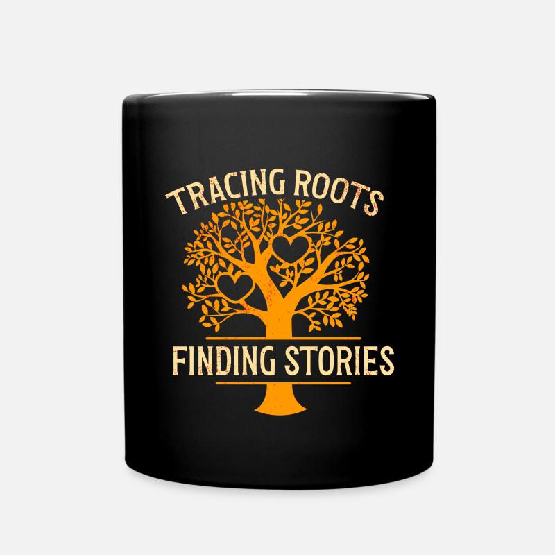 Généalogie Génétique Généalogiste Ancêtres - Mug uni - noir