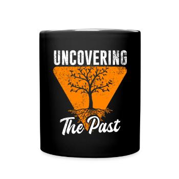 Genealogy Genetics Genealogist Ancestors - Full Colour Mug - black - Front