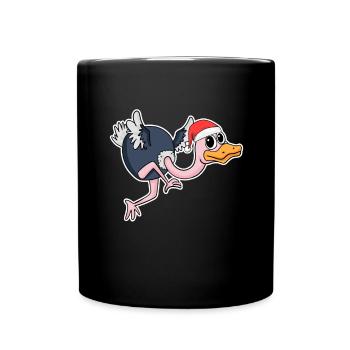 Bouquet Christmas - Full Colour Mug - black - Front
