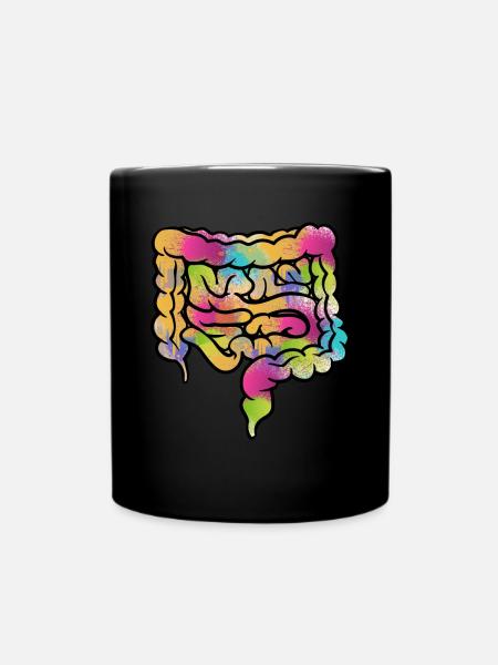 Gastroenterologie Endoskopie Koloskopie - Tasse einfarbig - Schwarz