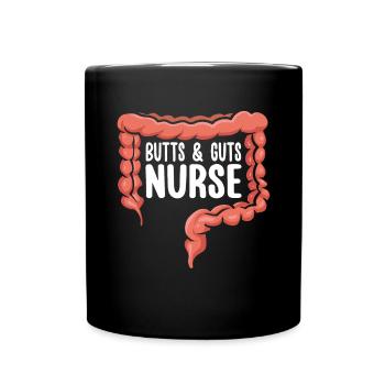Gastroenterologie Endoskopie Koloskopie - Tasse einfarbig - Schwarz - Vorne